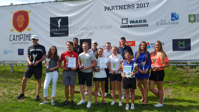 Winnaars Golbal Junior Golf