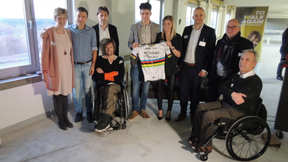 Eerste steenlegging To Walk again Herentals